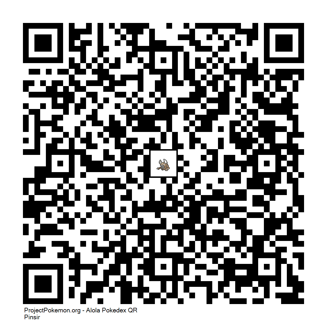 Cdigo QR de Pinsir
